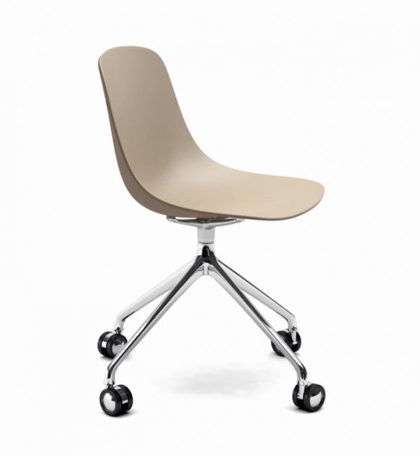 Krzesło Pure Loop Binuance Swivel with Castors Infiniti Design