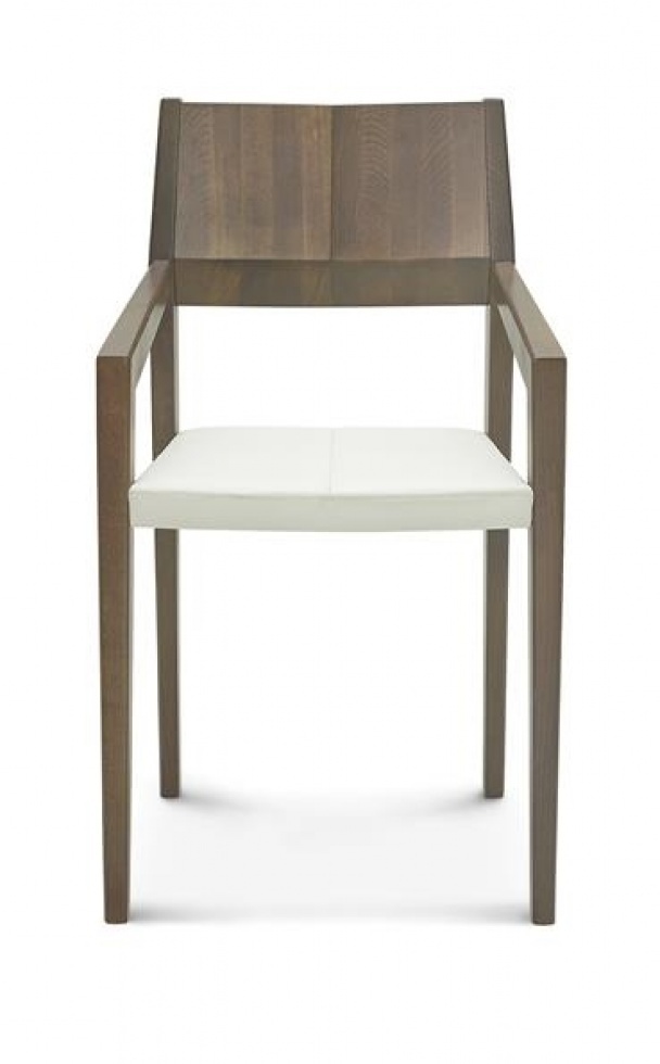Krzesło Fameg  Arcos B-1403 z podłokietnikiem dąb