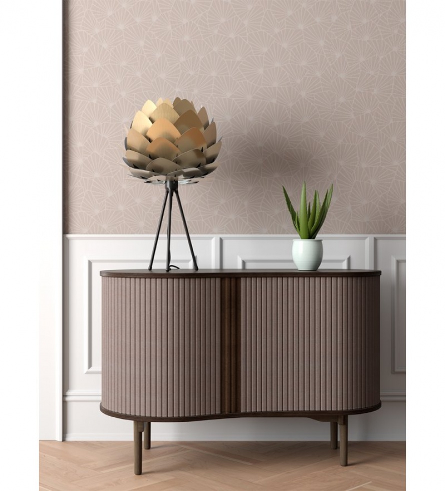 Lampa aluminiowa Aluvia Medium Brushed Brass złota Umage 