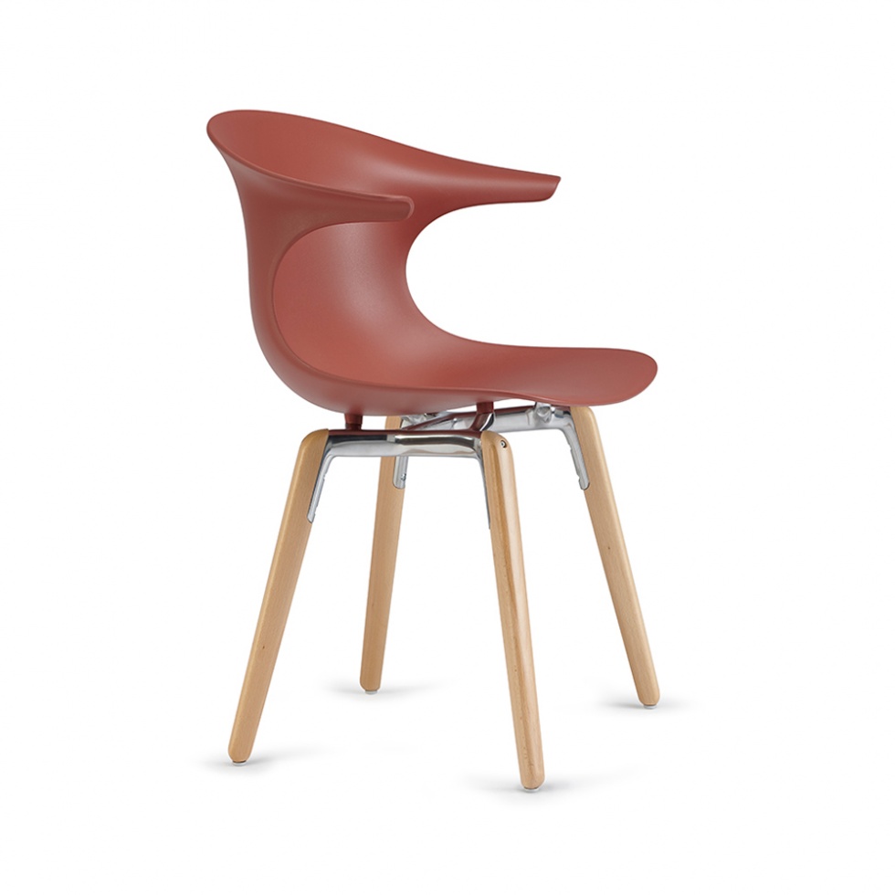 Krzesło Loop Mono Wooden Legs Infiniti Design