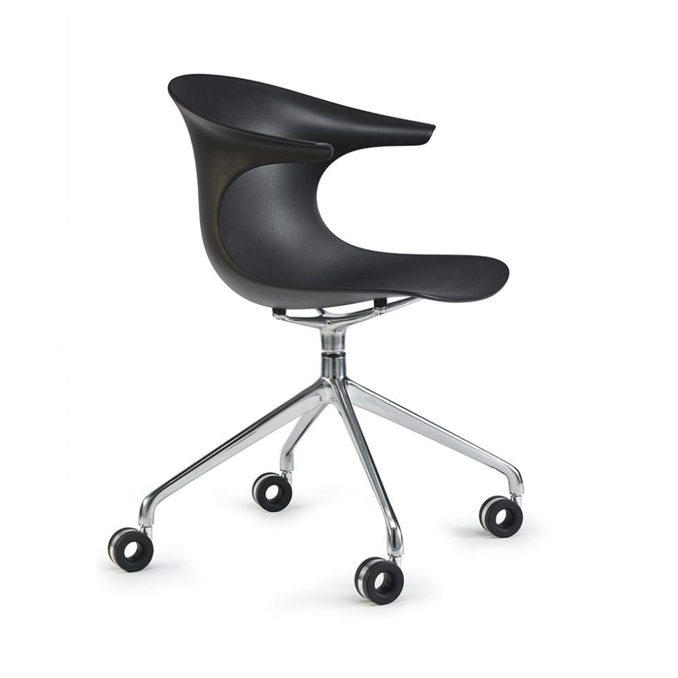 Krzesło obrotowe Loop Mono Swivel With Castors Infiniti Design