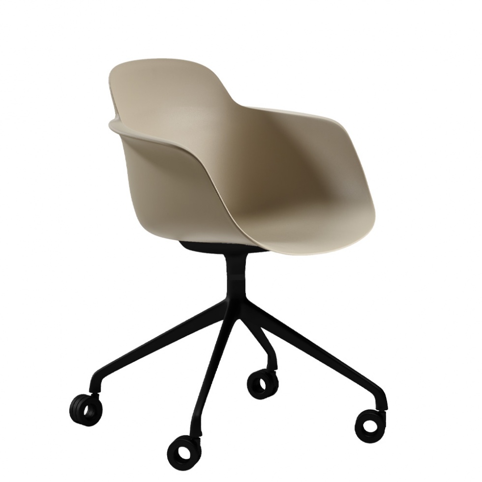 Krzesło kubełkowe Sicla Swivel With Castors Infiniti Design