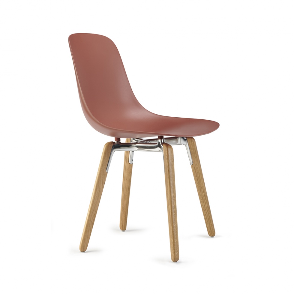 Krzesło Pure Loop Mono Wooden Legs Infiniti Design