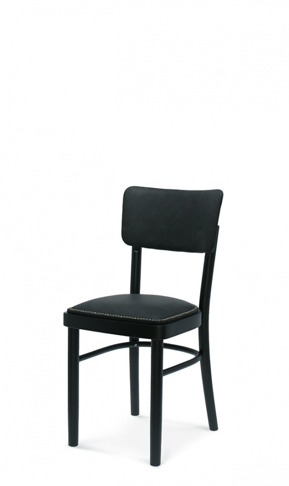 Krzesło Novo A-9610/1 z tapicerowanym siedziskiem i oparciem, buk Fameg