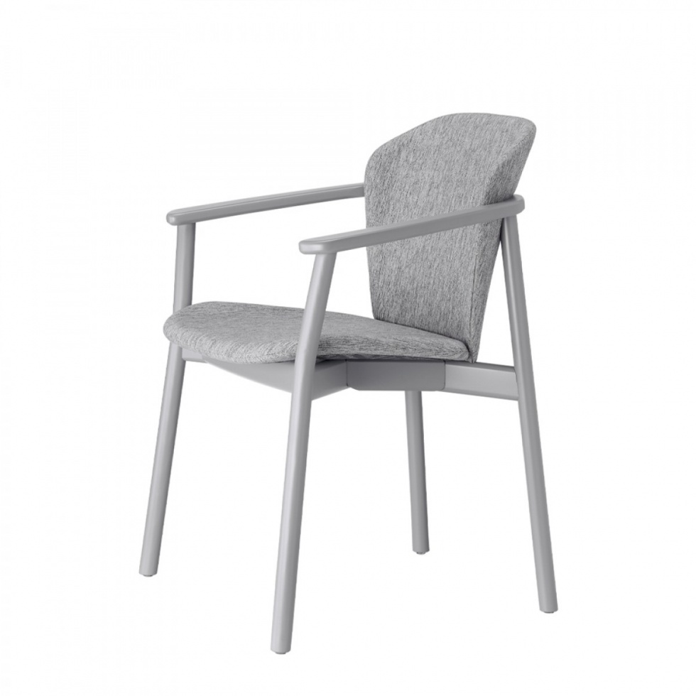 Krzesło Finn Natural z podłokietnikiem Scab Design