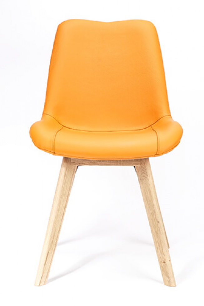 Krzesło Patric na drewnianej podstawie Claudie Design